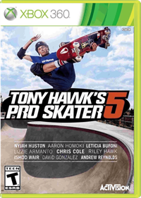 Tony Hawk's Pro Skater 5 - Box - Front - Reconstructed Image