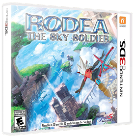 Rodea the Sky Soldier - Box - 3D Image