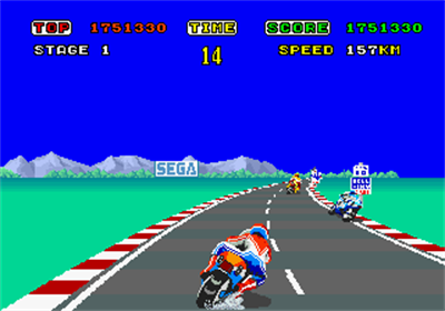 Hang-On - Screenshot - Gameplay Image