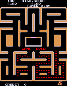 Ms. Pacman Champion Edition - Screenshot - Game Over Image