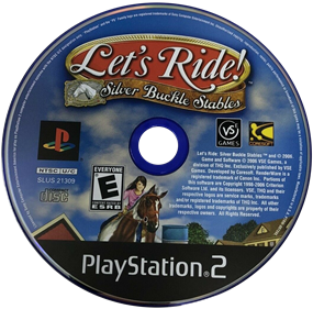 Let's Ride! Silver Buckle Stables - Disc Image