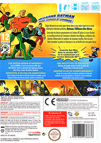 Batman: The Brave and the Bold: The Videogame - Box - Back Image