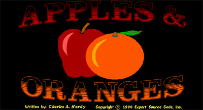 Apples & Oranges - Screenshot - Game Title Image