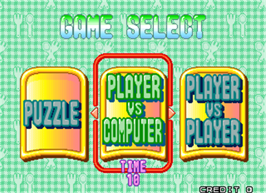 Puzzle Bobble 3 - Screenshot - Game Select Image
