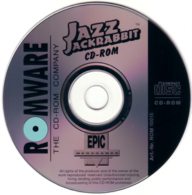 Jazz Jackrabbit CD-ROM - Disc Image