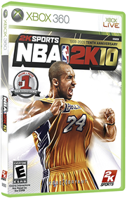 NBA 2K10 - Box - 3D Image