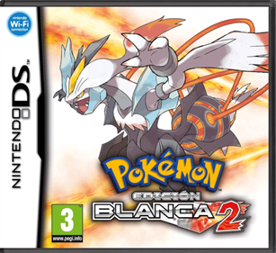 Pokémon White Version 2 - Box - Front - Reconstructed Image
