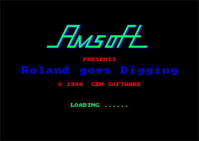 Roland Goes Digging - Screenshot - Game Title Image