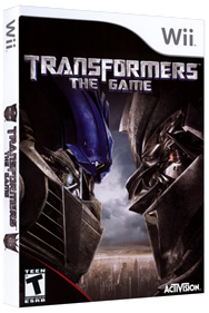 Transformers: The Game - Box - 3D Image