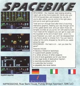 Spacebike - Box - Back Image