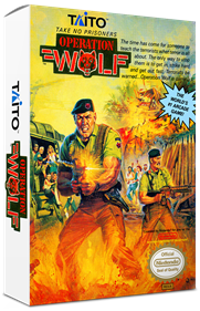 Operation Wolf - Box - 3D Image