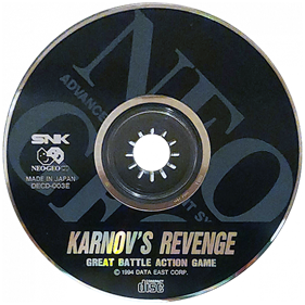 Karnov's Revenge - Cart - Front Image