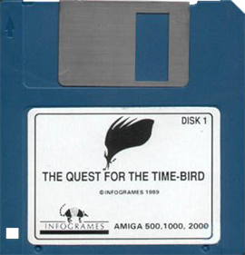 The Quest for the Time-Bird - Disc Image