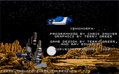 Xenomorph - Screenshot - Game Title Image