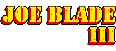 Joe Blade III  - Clear Logo Image
