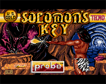 Solomon's Key - Screenshot - Game Title Image