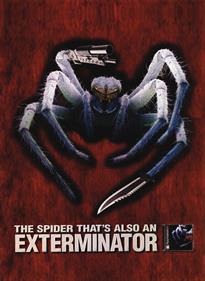 Spider: The Video Game - Advertisement Flyer - Front Image