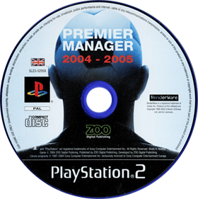 Premier Manager 2004-2005 - Disc Image