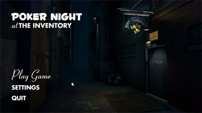 Poker Night at the Inventory - Screenshot - Game Title Image