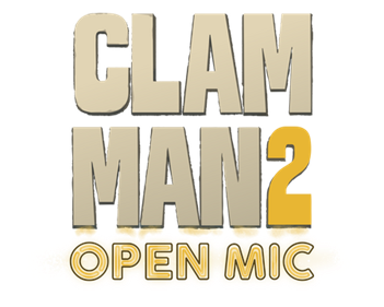 Clam Man 2: Open Mic - Clear Logo Image