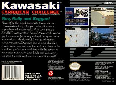 Kawasaki Caribbean Challenge - Box - Back Image