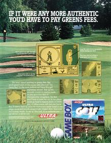 Ultra Golf - Advertisement Flyer - Front Image