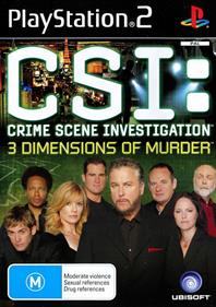 CSI: 3 Dimensions of Murder - Box - Front Image