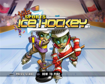 Kidz Sports: Ice Hockey - Screenshot - Game Title Image