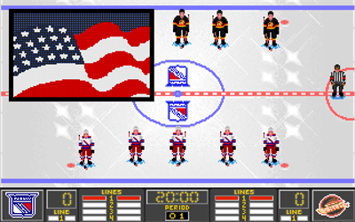 NHL Hockey 95 - Screenshot - Gameplay Image