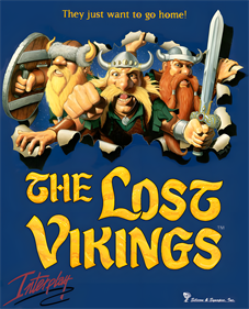 The Lost Vikings - Box - Front - Reconstructed Image