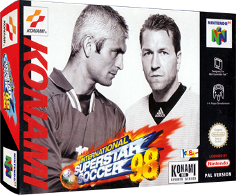 International Superstar Soccer '98 - Box - 3D Image