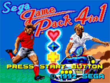 Sega Game Pack 4 in 1 - Screenshot - Game Title Image