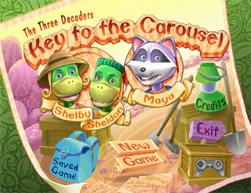 The Three Decoders 2: Key to the Carousel - Screenshot - Game Select Image