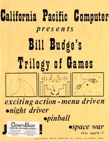 Bill Budge's Trilogy of Games
