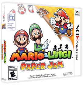 Mario & Luigi: Paper Jam - Box - 3D Image