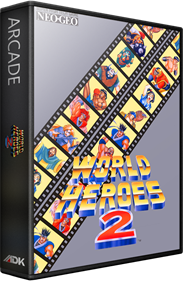 World Heroes 2 - Box - 3D Image