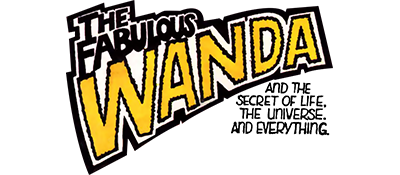 The Fabulous Wanda and the Secret of Life the Universe and Everything - Clear Logo Image