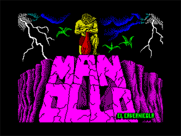 Manollo: El Cavernicola - Screenshot - Game Title Image