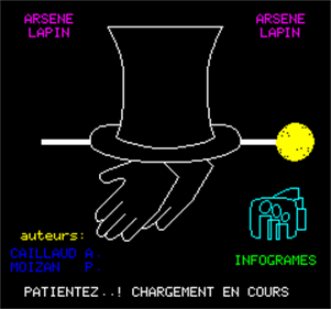 Arsene Lapin - Screenshot - Game Title Image
