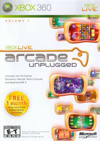 Xbox Live Arcade Unplugged: Volume 1 - Box - Front Image