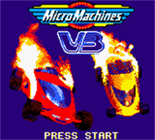 Micro Machines V3 - Screenshot - Game Title Image