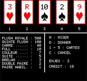 Poker - Screenshot - Gameplay Image