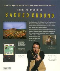 Santa Fe Mysteries: Sacred Ground - Box - Back Image