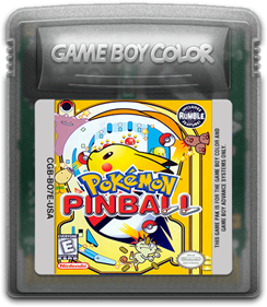 Pokémon Pinball - Fanart - Cart - Front Image
