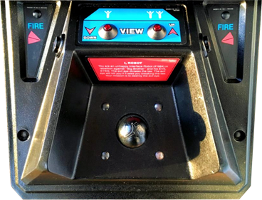 I, Robot - Arcade - Control Panel Image