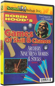 Crazy Nick's Software Picks: Robin Hood's Games of Skill and Chance: Archery, Nine Men's Morris & Sticks - Box - 3D Image