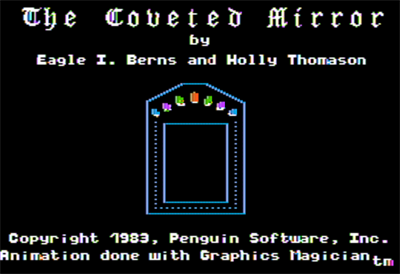 The Coveted Mirror - Screenshot - Game Title Image