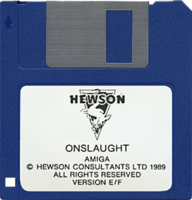 Onslaught (Hewson) - Disc Image