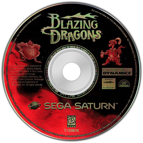 Blazing Dragons - Disc Image