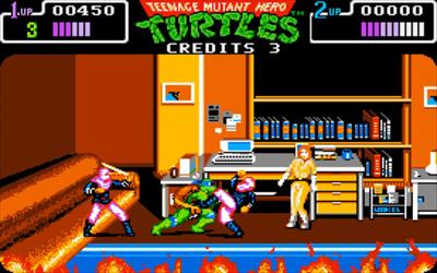 Teenage Mutant Hero Turtles: The Coin-Op! - Screenshot - Gameplay Image